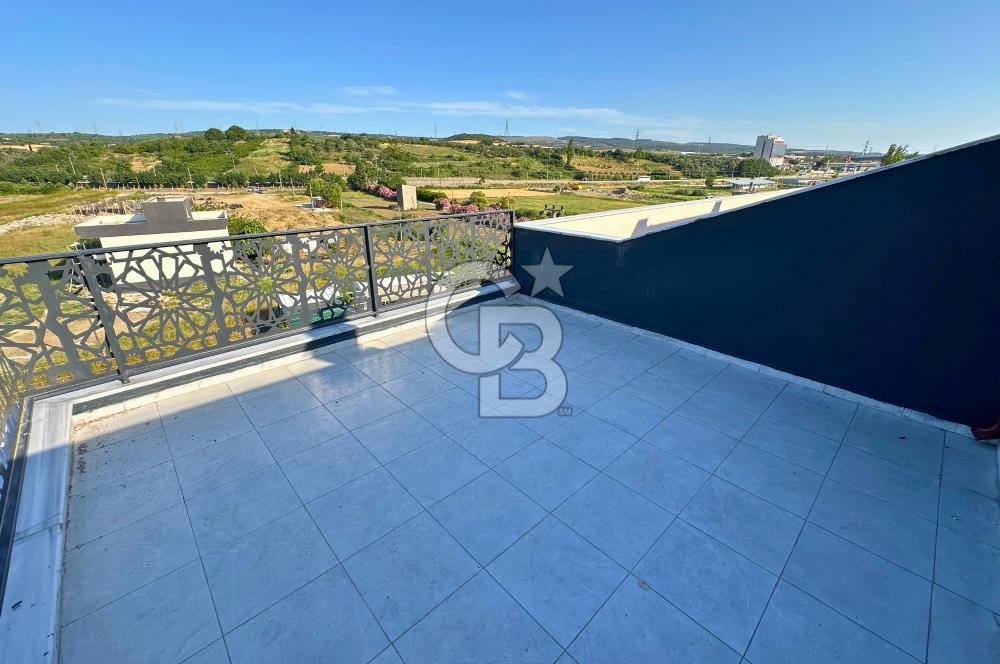 Çanakkale Lapseki'de Çift Balkon Geniş Teraslı 4+1 Dubleks Daire