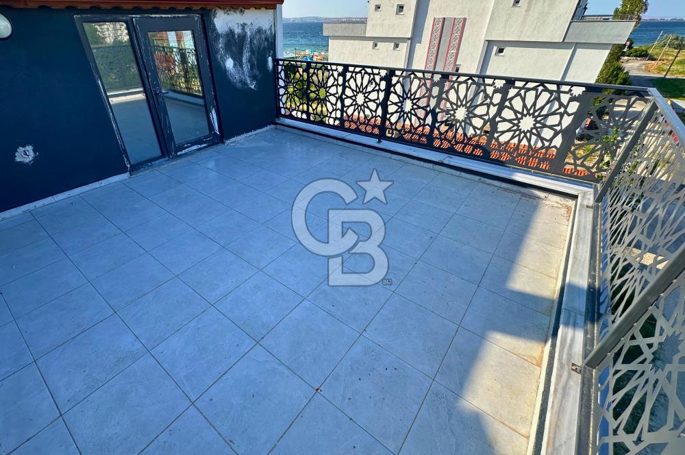 Çanakkale Lapseki'de Çift Balkon Geniş Teraslı 4+1 Dubleks Daire