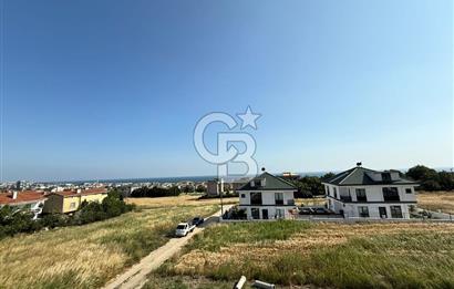 DENİZ MANZARALI, GENİŞ TERASLI İKİZ VİLLA 480M2 NET KULLANIM