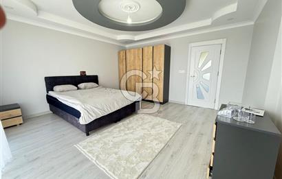 DENİZ MANZARALI, GENİŞ TERASLI İKİZ VİLLA 480M2 NET KULLANIM