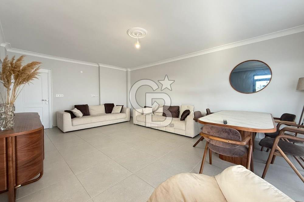 DENİZ MANZARALI, GENİŞ TERASLI İKİZ VİLLA 480M2 NET KULLANIM