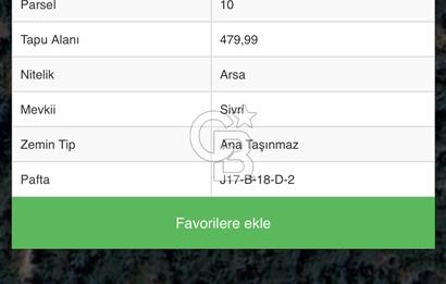 AYVALIK TIFILLAR’DA İMARLI, MÜSTAKİL PARSEL SATILIK FIRSAT ARSA