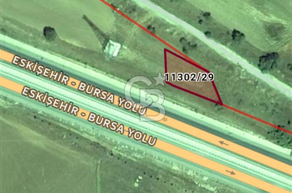 Eskişehir Tepebaşı Hisar’da 616 m² Yol Cepheli Tarla  İdeal Yatırım & Proje Alanı