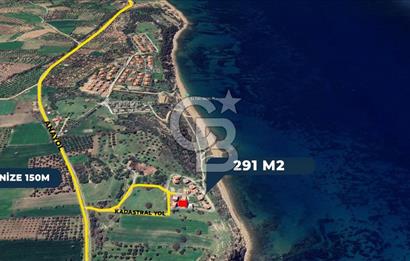 Çanakkale Ezine Alemşah'Da Denize 150 Metre Mesafede 291 m2 Arsa