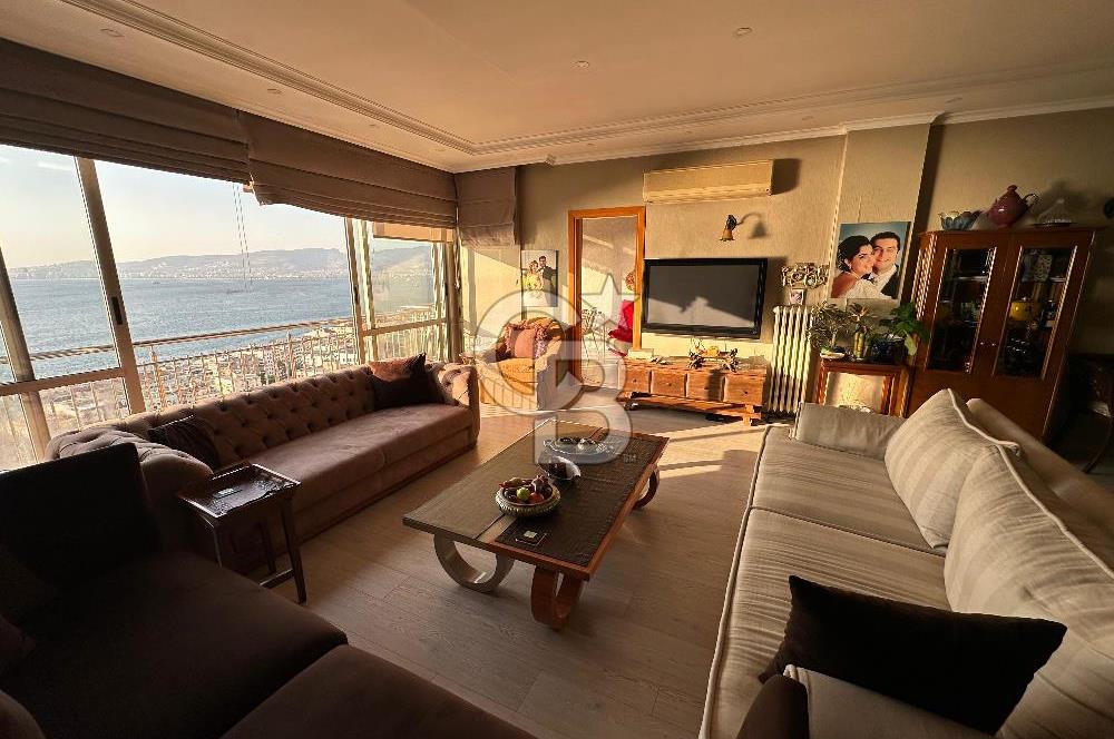 CB Yalı'dan İnönü Cadesinde Deniz Manzaralı Satılık 3+1 Daire