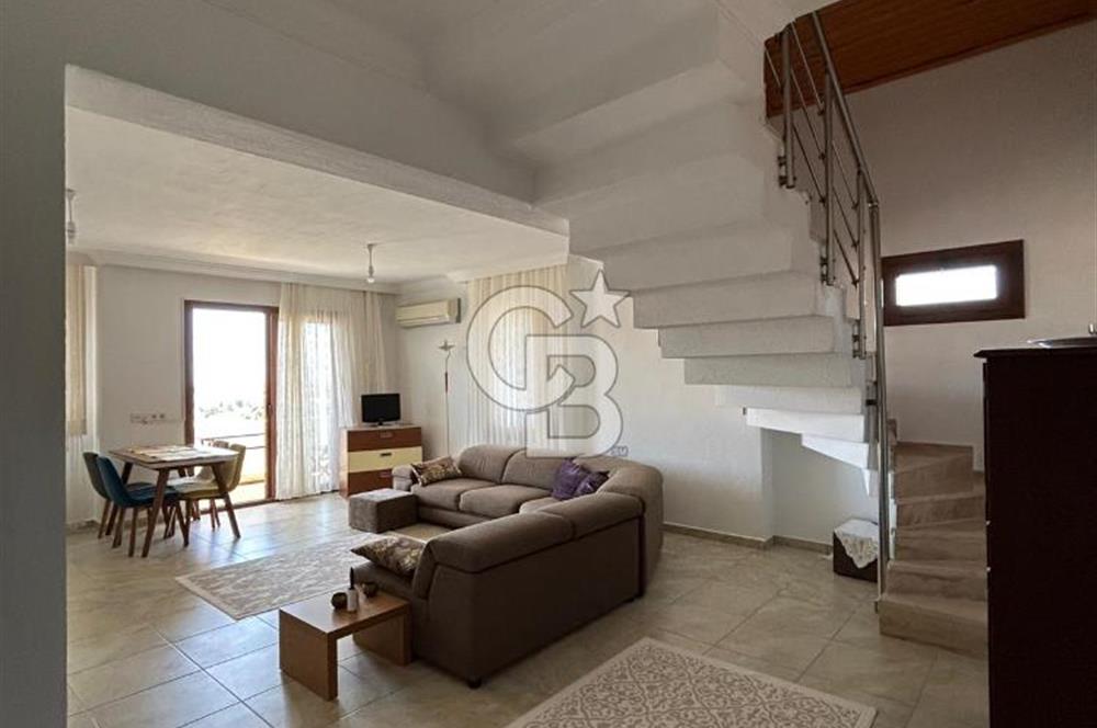 SATILIK DATÇA MERKEZDE DENİZ MANZARALI DUBLEKS DAİRE
