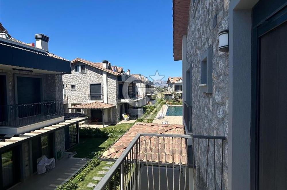 havuzlu sitede 3+1 dublex daire full eşyalı kiralık