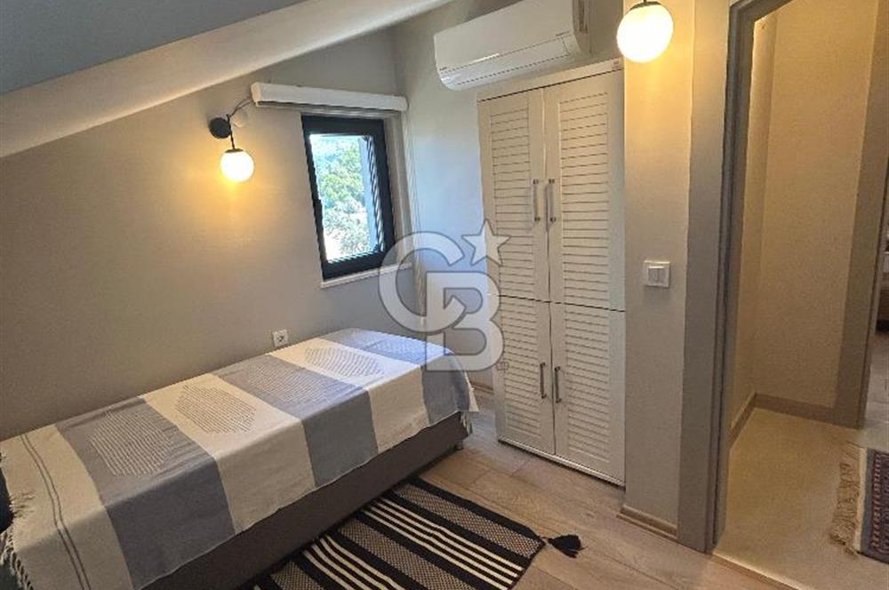 havuzlu sitede 3+1 dublex daire full eşyalı kiralık