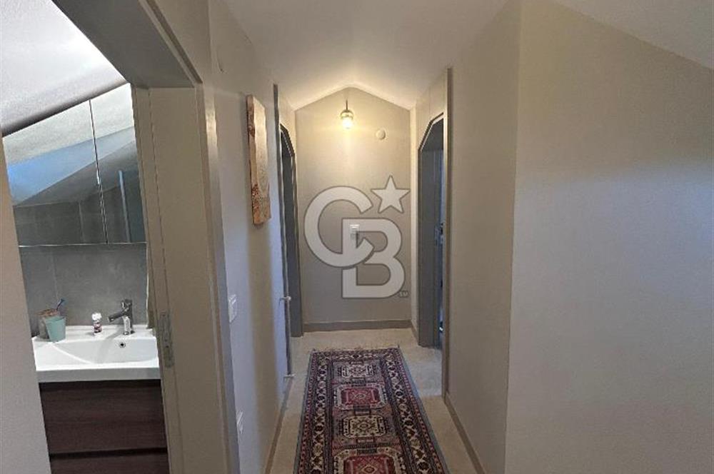 havuzlu sitede 3+1 dublex daire full eşyalı kiralık