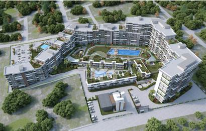 Menemen Kuzeyşehir Sitesinde Manzaralı 3+1 daire
