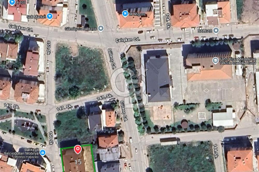 Balıkesir Fahri Kiraz Lisesi Karşısı Kiralık 1+1 Eşyalı