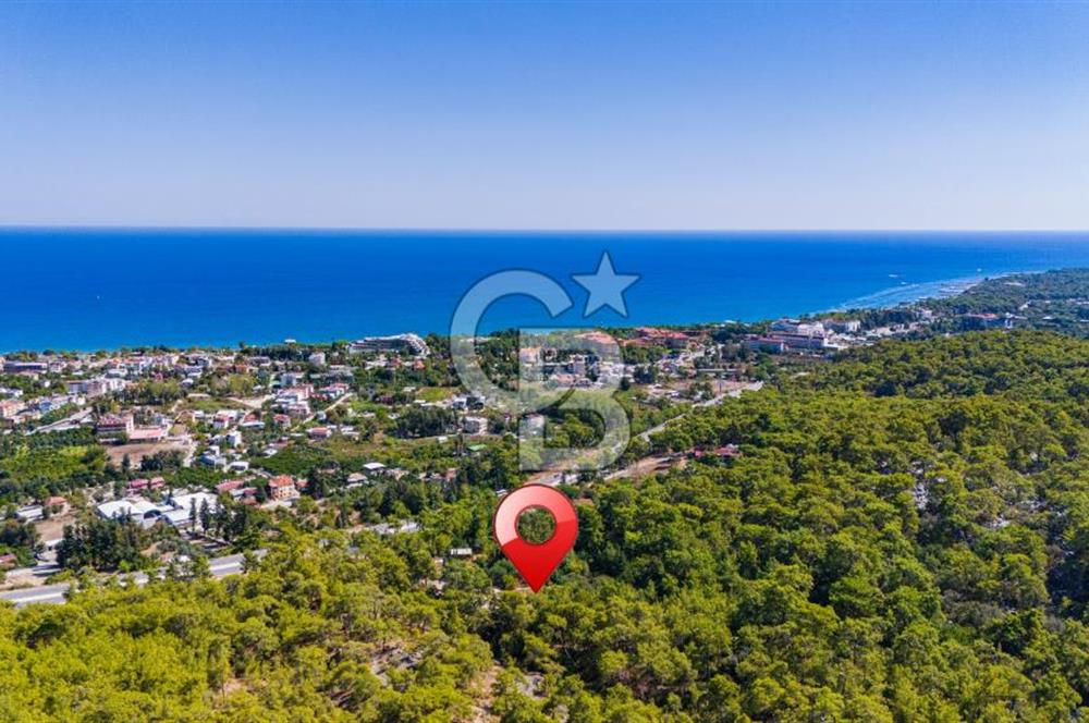  BELDİBİ'NDE 5206 M2 DENİZ MANZARALI TAPULU ARAZİ