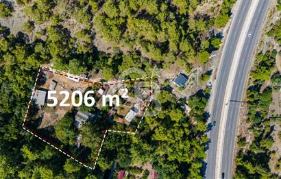 BELDİBİ'NDE 5206 M2 DENİZ MANZARALI TAPULU ARAZİ
