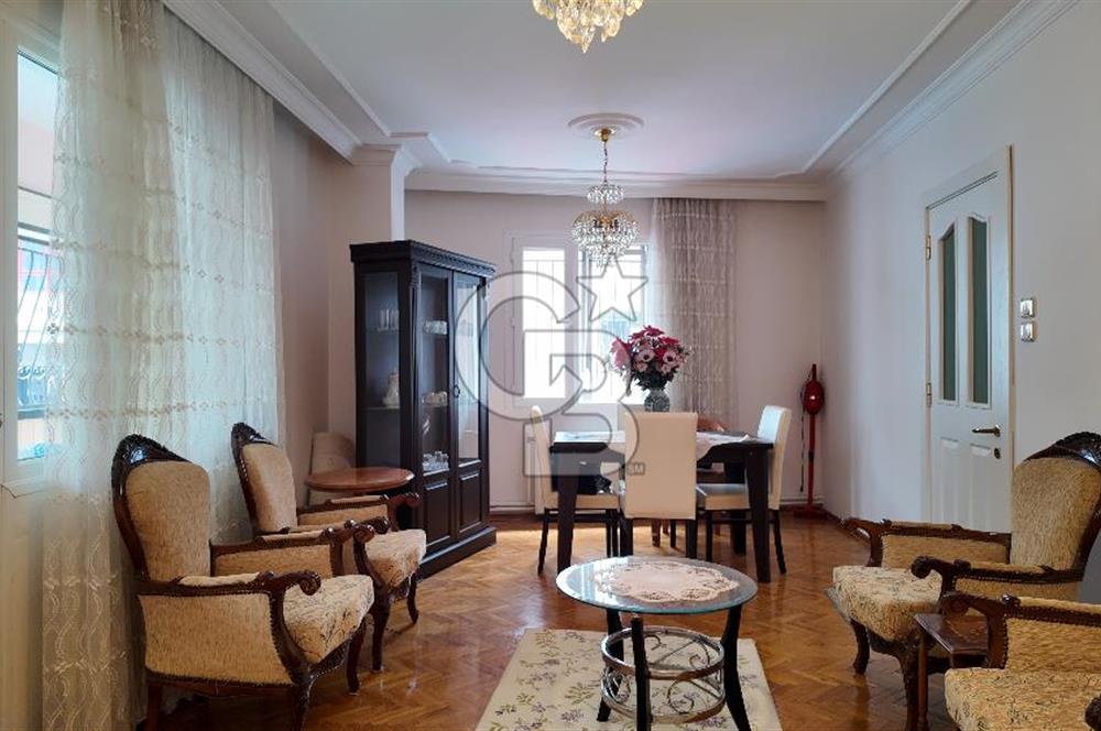 İZMİR KARŞIYAKA BOSTANLI'DA 2+1 GİRİŞ KATI BAHÇELİ SATILIK DAİRE