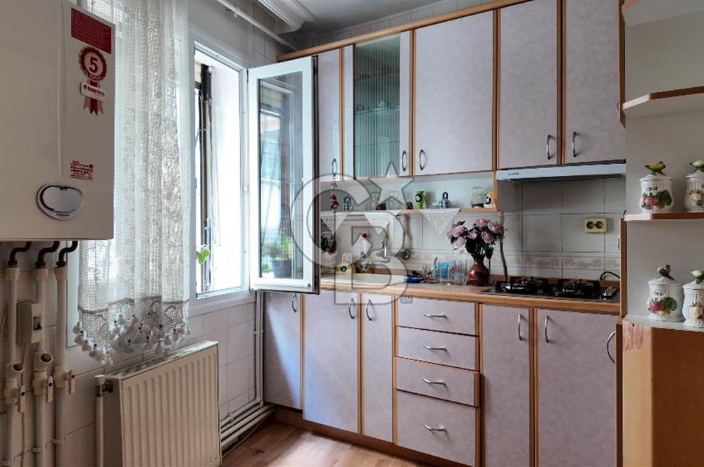 İZMİR KARŞIYAKA BOSTANLI'DA 2+1 GİRİŞ KATI BAHÇELİ SATILIK DAİRE