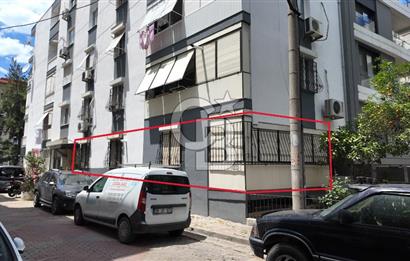 İZMİR KARŞIYAKA BOSTANLI'DA 2+1 GİRİŞ KATI BAHÇELİ SATILIK DAİRE