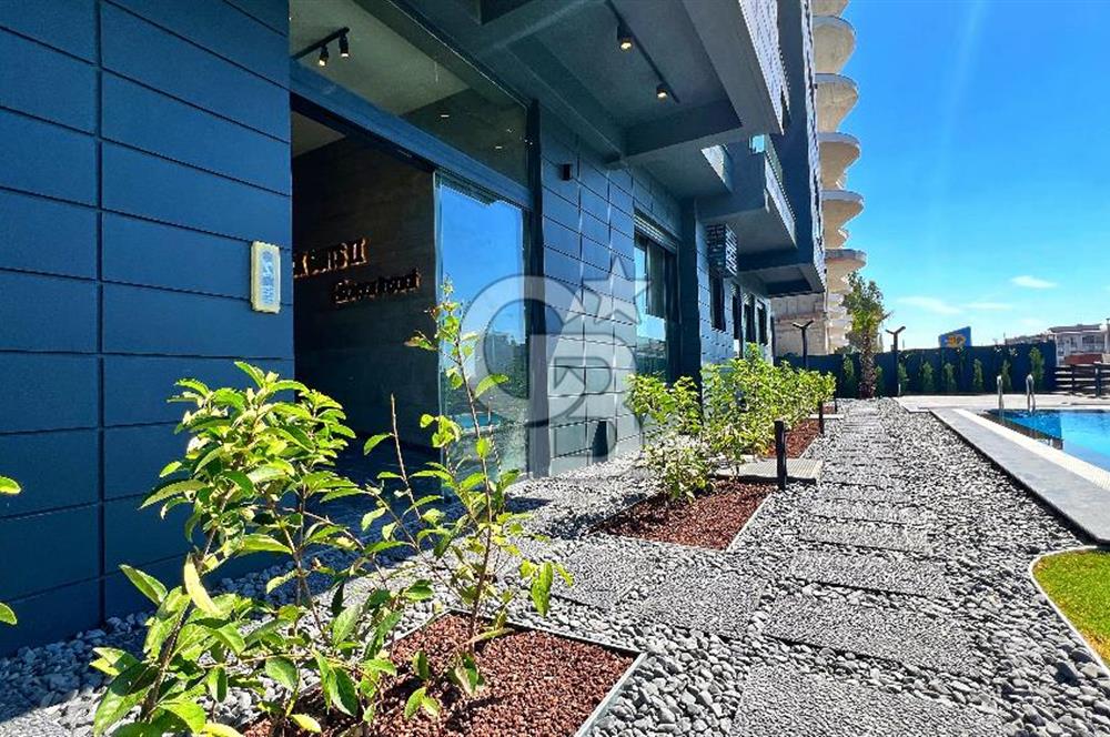 Çiğli Balatçık 2’de 1+1 Havuz Cepheli Kiralık Daire