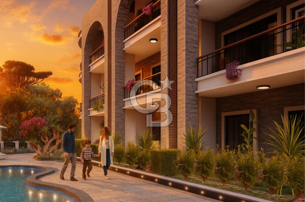 EDREMİT ÇAMLIBELDE SATILIK 2+1 DAİRELER | SAKLIBAHÇE KONAKLARI