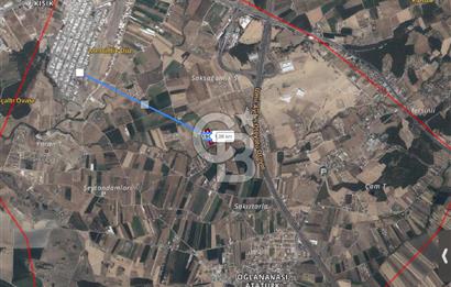 İzmir Menderes Oğlananasında Satılık 9575 m2 Tarla