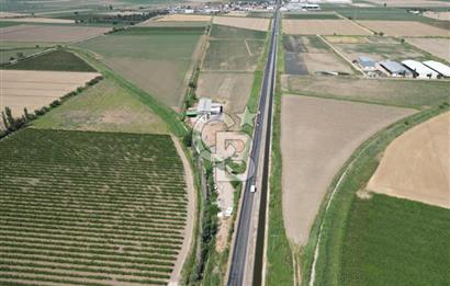 İzmir Menemen Kesik Satılık Tarla 14800 M2 İçinde 500 M2 Yapı