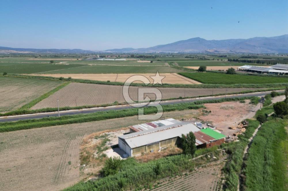 İzmir Menemen Kesik Satılık Tarla 14800 M2 İçinde 500 M2 Yapı