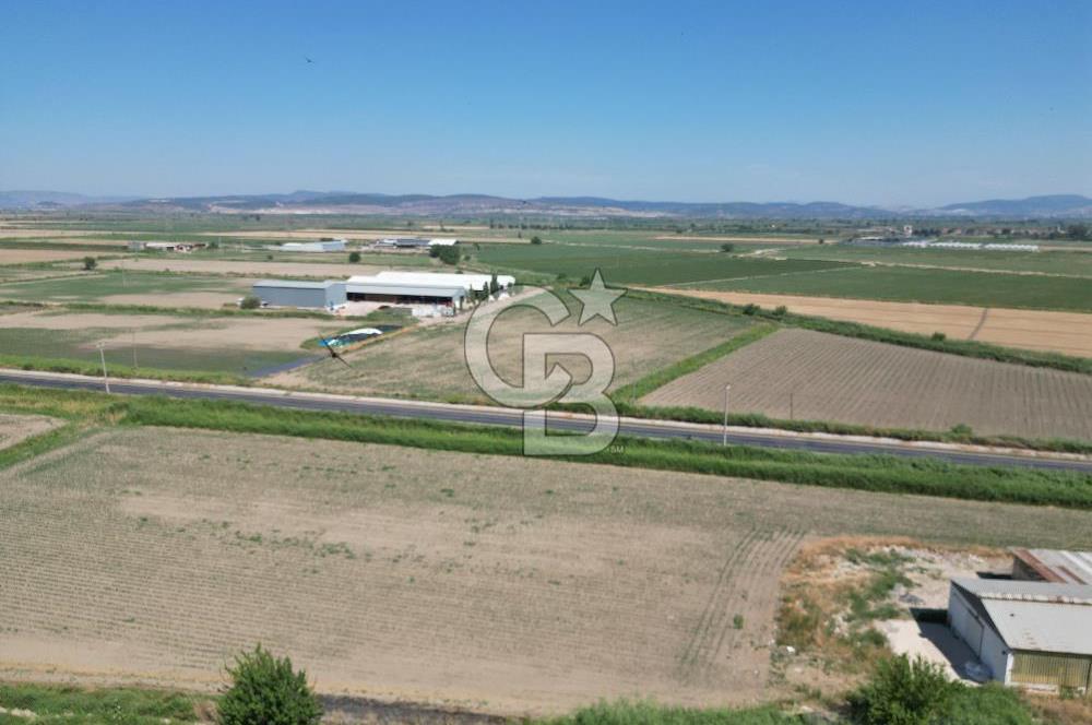 İzmir Menemen Kesik Satılık Tarla 14800 M2 İçinde 500 M2 Yapı