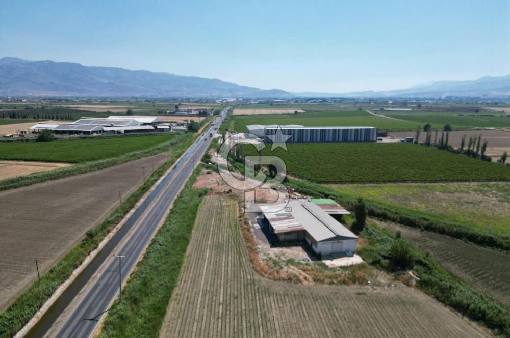 İzmir Menemen Kesik Satılık Tarla 14800 M2 İçinde 500 M2 Yapı