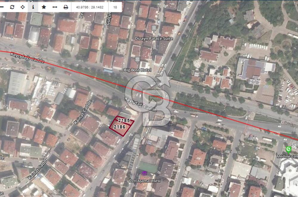 ATAŞEHİR-KAYIŞDAĞI'NIN EN EMSALSİZ PARSELİ -PROJESİ HAZIR- 500m2