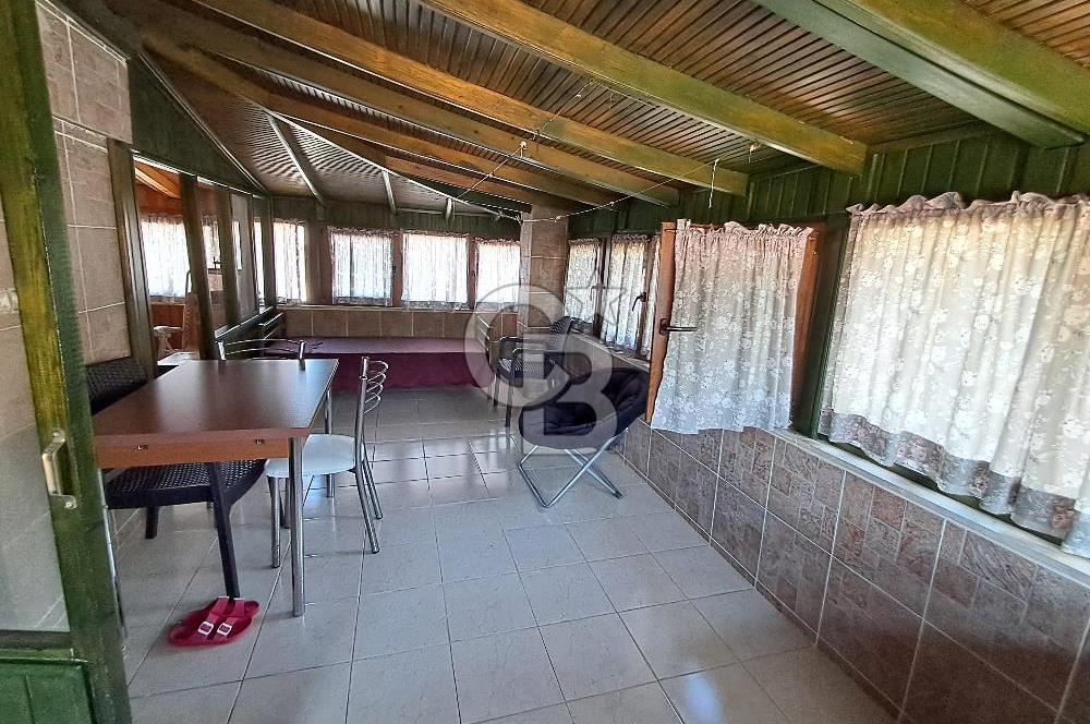 Akbükte Zarafetle Konforun Buluştuğu Denize Yakın,Şömineli Villa