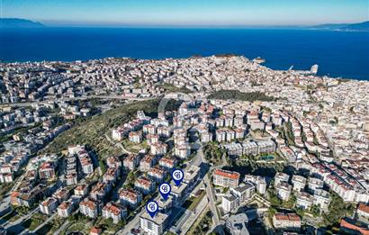Kuşadasında Konfor Kalite ve Şıklığın Adresi Satılık 3+1Daireler