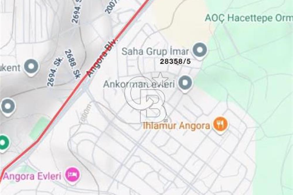 ANGORA VİLLALARI, ANGORA BULVARI YAKINI SATILIK ARSA