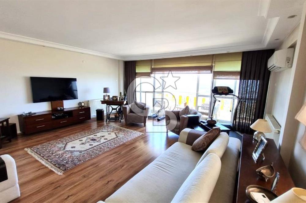 BOSTANLI SAHİL DE KISMİ EŞYALI DENİZ MANZARALI KİRALIK 3+1 DAİRE