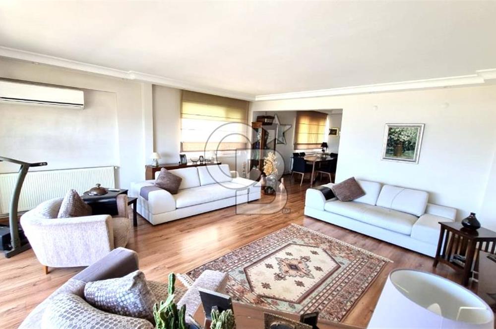 BOSTANLI SAHİL DE KISMİ EŞYALI DENİZ MANZARALI KİRALIK 3+1 DAİRE