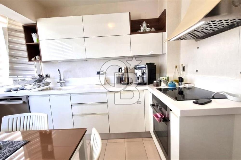 BOSTANLI SAHİL DE KISMİ EŞYALI DENİZ MANZARALI KİRALIK 3+1 DAİRE