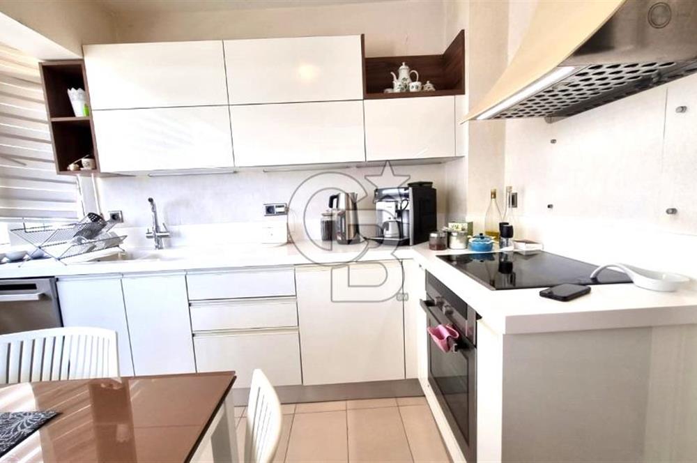 BOSTANLI SAHİL DE KISMİ EŞYALI DENİZ MANZARALI KİRALIK 3+1 DAİRE