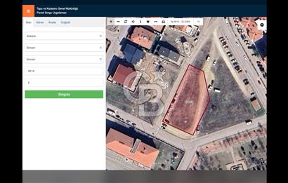 CB ERVA'DAN SİNCAN TÖREKENTTE SATILIK 1.731 M2 ARSA