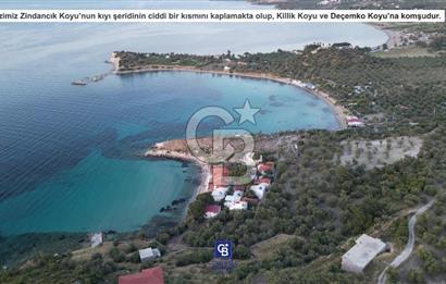 CB.ROUTE'TAN BADEMLİ ZİNDANCIK KOYUNDA DENİZE SIFIR EŞSİZ ARAZİ