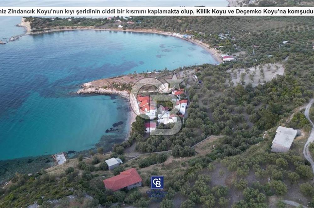 CB.ROUTE'TAN BADEMLİ ZİNDANCIK KOYUNDA DENİZE SIFIR EŞSİZ ARAZİ