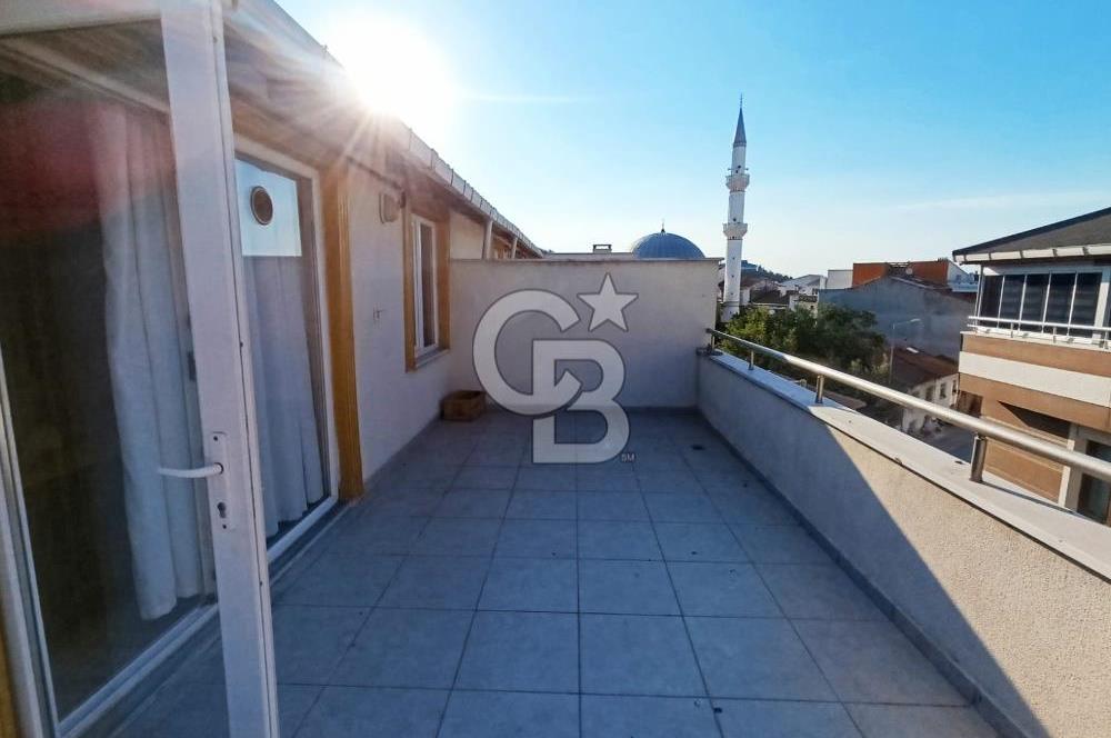 BİGA MERKEZ GENİŞ TERAS BALKONLU KİRALIK 1+1