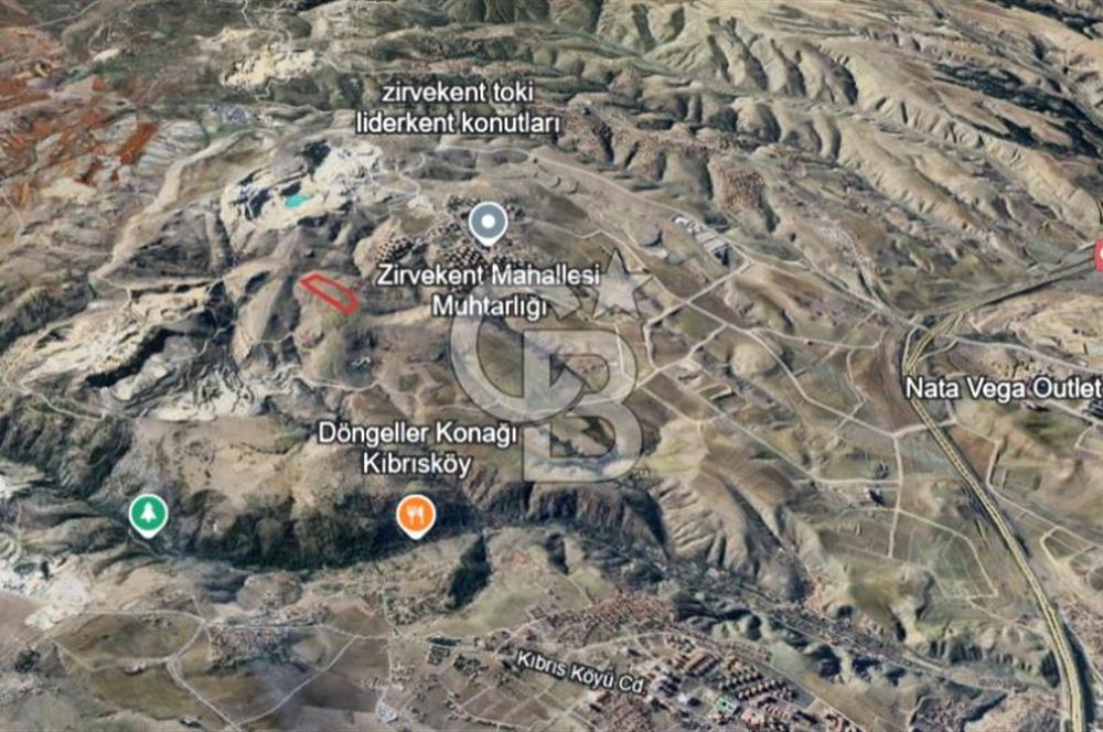 MAMAK KUSUNLAR ZİRVEKENT TOKİ YANI 1991 m² SATILIK ARSA&TARLA