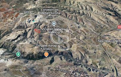 MAMAK KUSUNLAR ZİRVEKENT TOKİ YANI 1991 m² SATILIK ARSA&TARLA