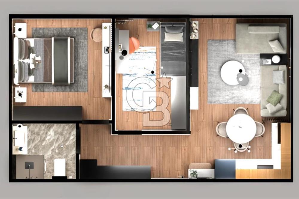 ONYX CORNER'DA 2+1 SATILIK DAİRE