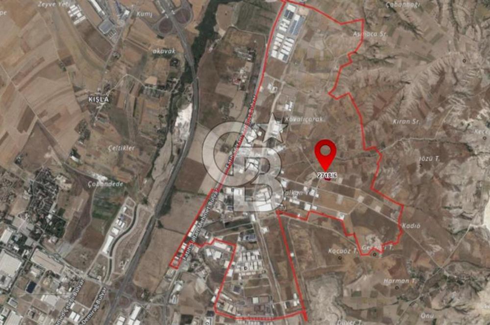 KAZAN ORHANİYEDE PROJESİ ONAYLI İST YOLU YAKINI 5104 M2 ARSA