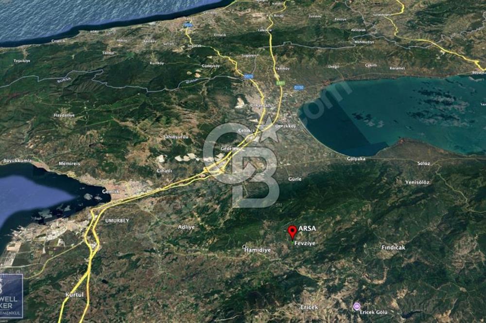BURSA GEMLİK 6.385M2 RESMİ YOLLU KUPON TARLA