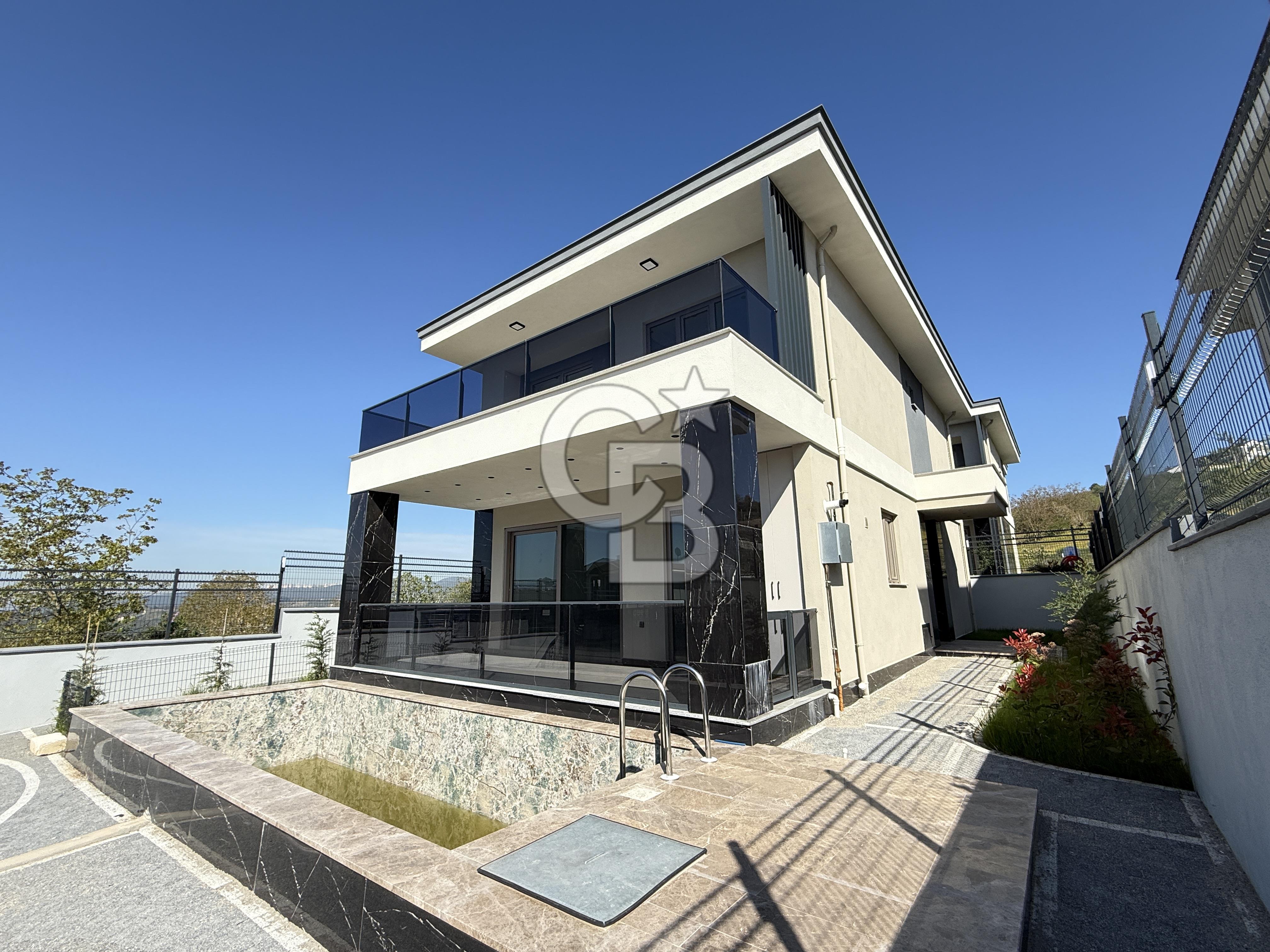 CB AKADEMİ KABAOĞLU SATILIK 4+1 MÜSTAKİL HAVUZLU SIFIR VİLLA