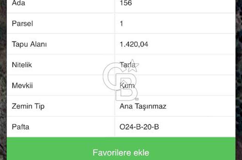HACISEKİLİLER MAHALLESİNDE 1420 M2 MÜSTAKİL TAPULU