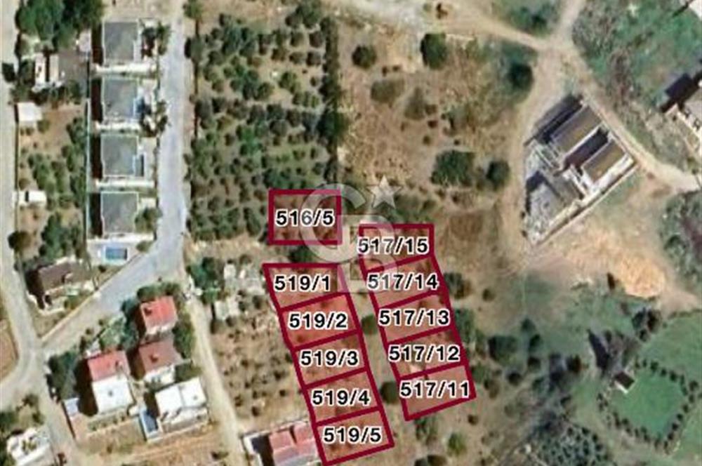 Didim Hisar Mah satılık 228 m2 villa arsası 