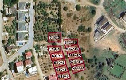 Didim Hisar Mah satılık 228 m2 villa arsası 