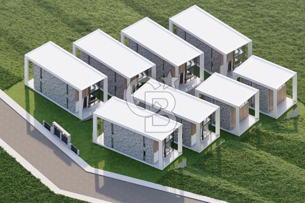 Karaburun Saip Mahallesi’nde Satılık 4+1 Deniz Manzaralı Villalar