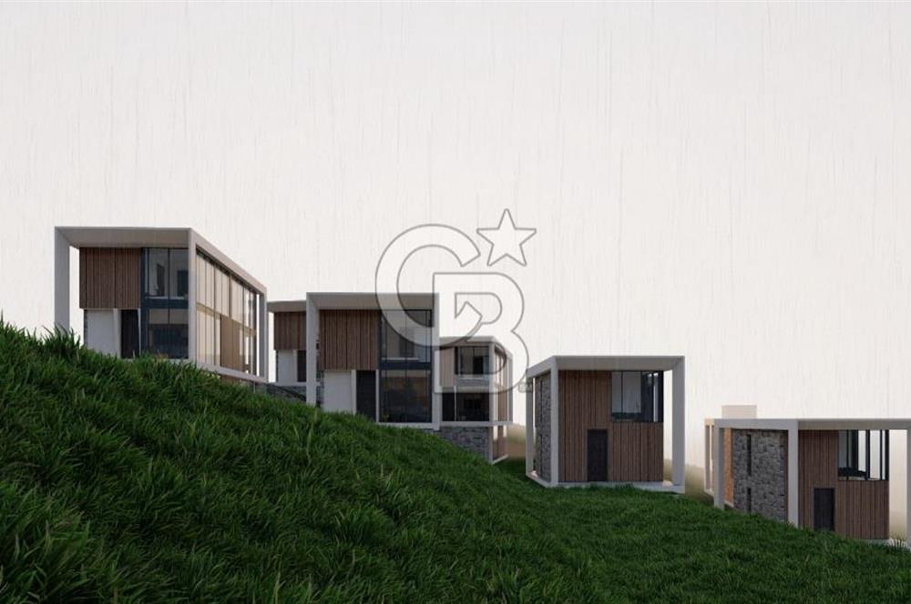 Karaburun Saip Mahallesi’nde Satılık 4+1 Deniz Manzaralı Villalar
